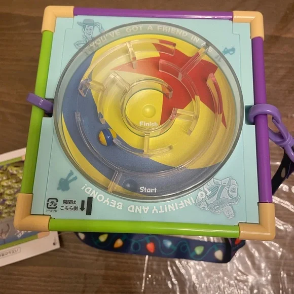 New with tags Disney Tokyo Japan Pixar Toy Story Popcorn Bucket Maze Game - Picture 4 of 5